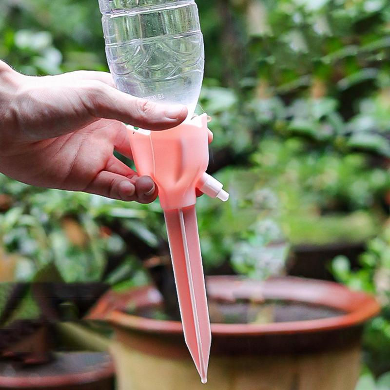 Automatic Plant Waterer Indoor Drip Watering System For Potted Plants Slow Release Portable Dripper Timer Stakes For Outdoor