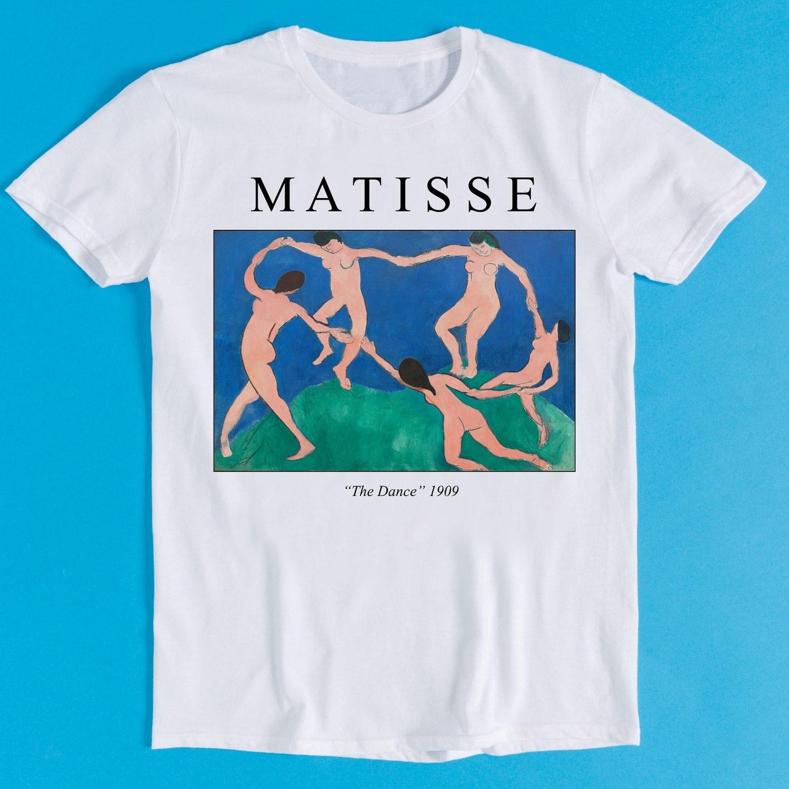 Matisse The Dance La Danse 1909 Paint Retro Funny Art Drawing Gamer Anime Cult Meme Movie Music Gift Tee T-Shirt K1117 L