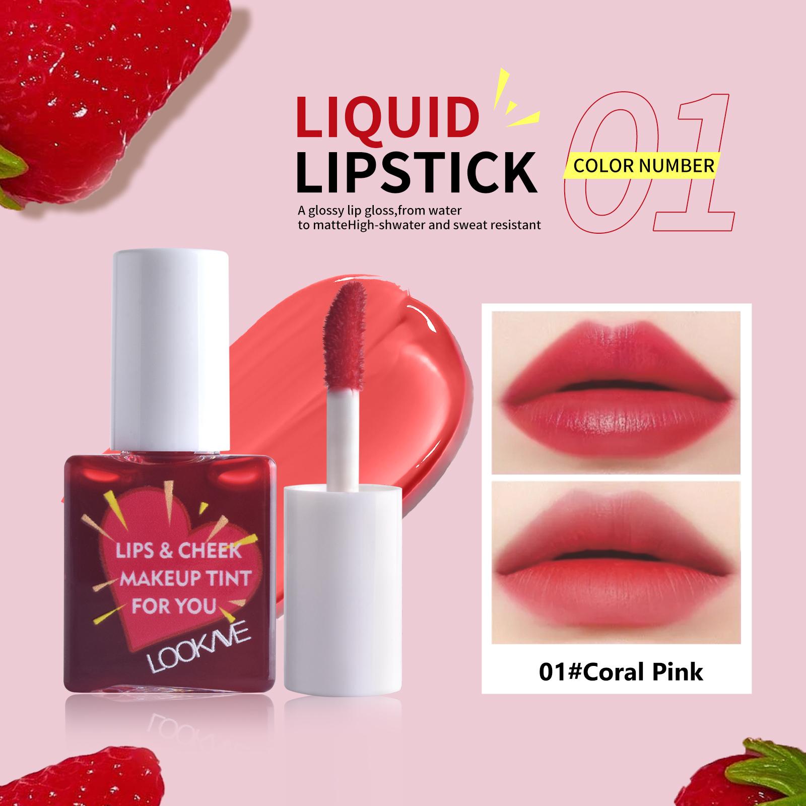 

Увлажняющий блеск для губ и щек, матовый, стойкий цвет, легко наносится, насыщенный пигментом оттенок для губ