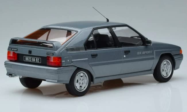 NOREV BX SPORT 1985 Scale Diecast Model Car Citroën (Gray) 1/18
