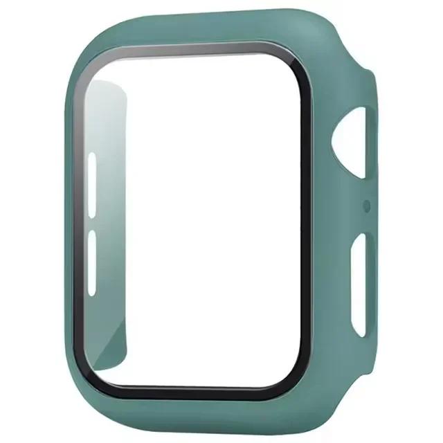 Glass+Cover For Apple Watch 11/10 Case 46mm 42mm Ultra 3 2 49mm 44 45mm 41 40mm Screen Protector Bumper iwatch series 9 8 7 5 SE