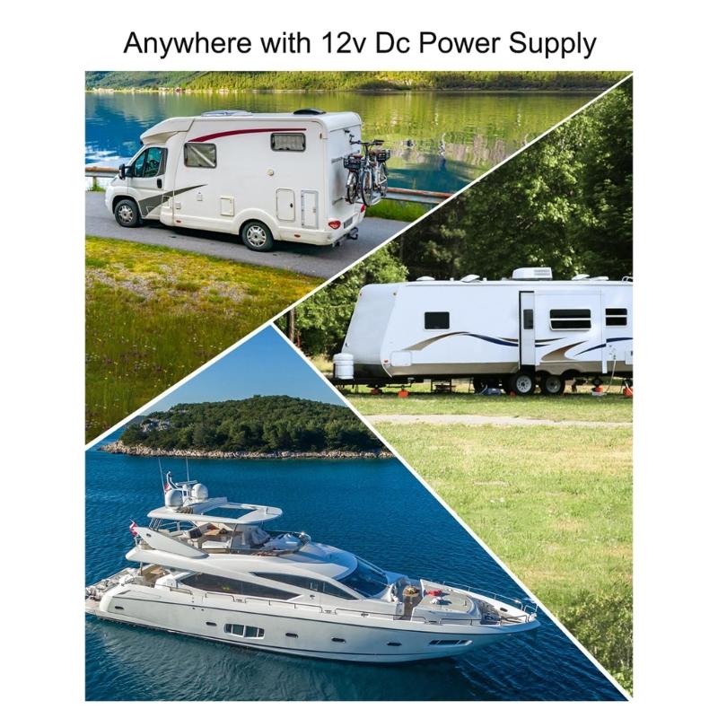 High Durability DC12V Toggle Dimmer Switch Ensuring Safe Lighting Control In Motorhomes And Yachts For Marine Truck Use
