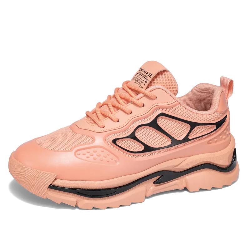 Spring Autumn New Fashionable Men's Sneakers Mesh Breathable Lightweight Soft Bottom Casual Running Shoes Zapatillas Deportivas