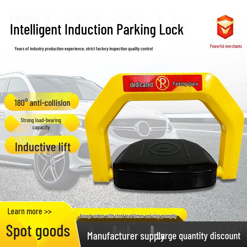 Smart Bluetooth-Enabled Waterproof Parking Space Lock with Remote Control and Sensor