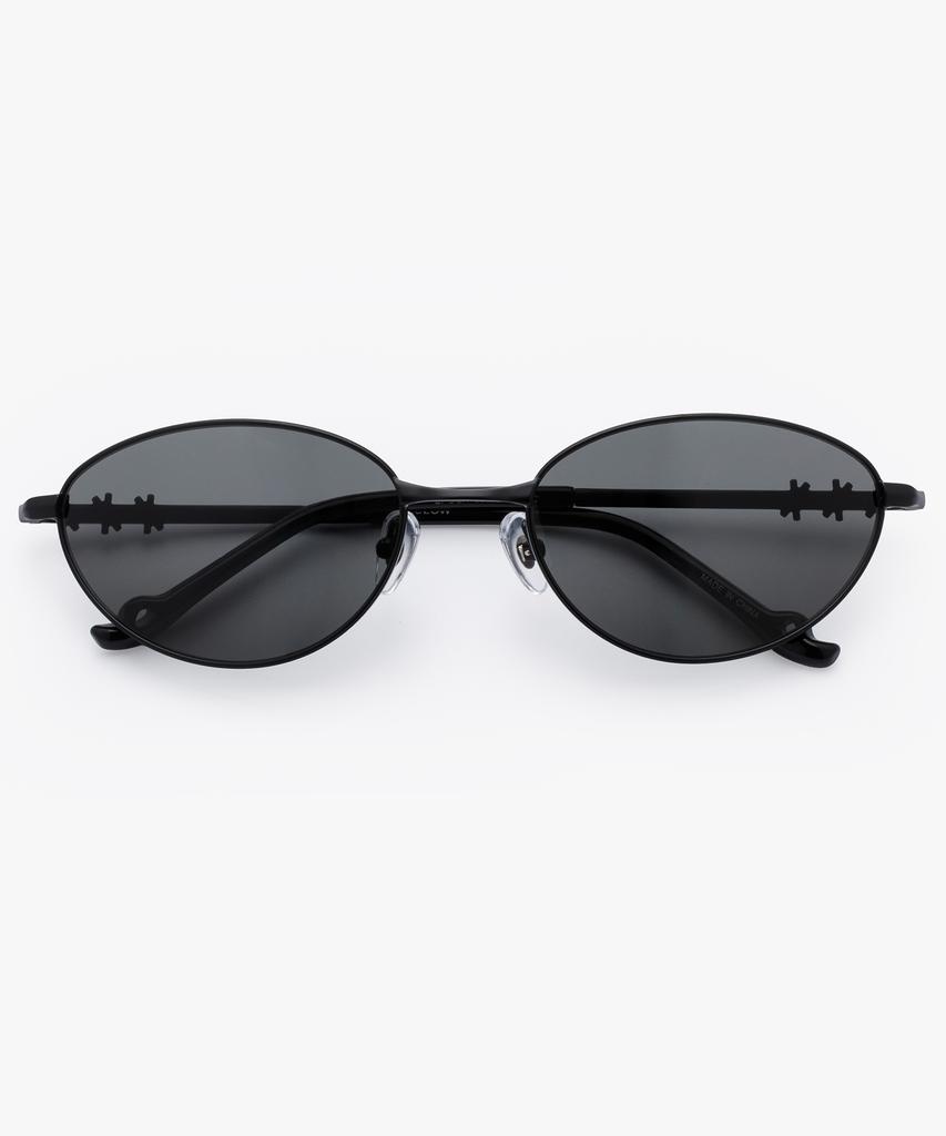Likkeullou Rc Stainless Steel Epoca Sunglasses Black