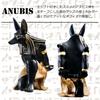 PIENSE Smartphone Stand Mobile Egyptian God Animal Interior Wine Holder Holder, Desktop, Charging, Phone, Anubis, Dog, Decoration, (2 Pieces)