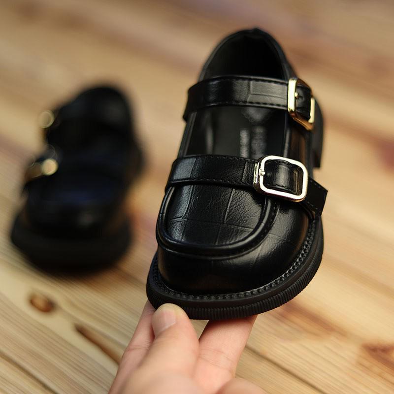 2024 Girls' Princess Leather Flats: Spring & Autumn Fashionable Dress Shoes