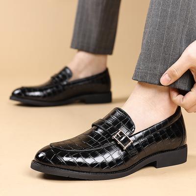 Fashionable Men's Loafers Casual and Versatile Anti Slip and Versatile Suitable for All Seasons Formal Shoes for All Seasons