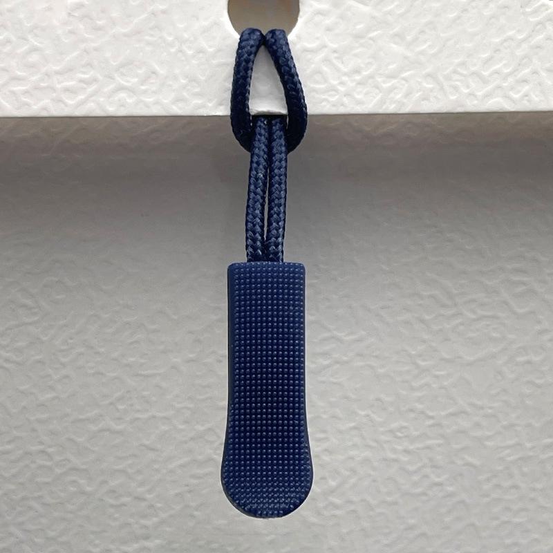 Available: Black Detachable Zipper Pull Lanyard with Silicone Rope.