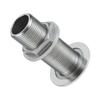 316 Stainless Steel Boat Thru Hull Fitting Connector Water Outlet Drain Hose Joint Plumbing Fittings for Yachts Marine Hardware