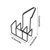 Sink Sponge Holder Rustproof 3-Slot Storage Rack Sponge Holder For Kitchen Sink For Scrubber Cleaning Brush Soap Dish Cloths