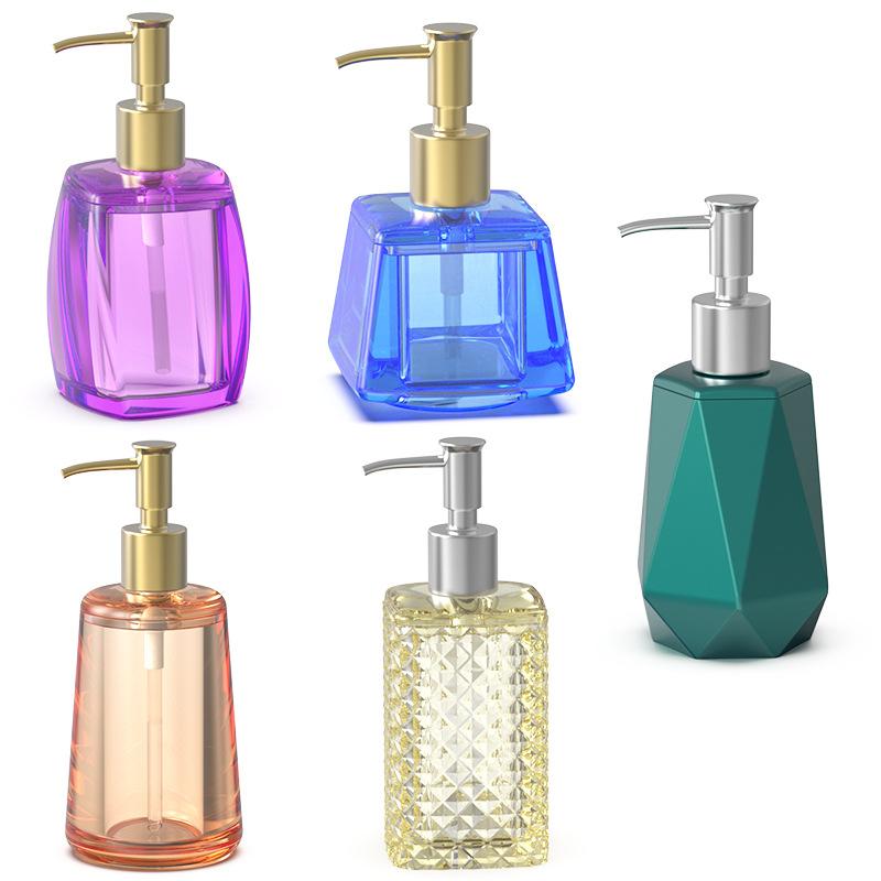 Aromatherapy Bottle Silicone Mold Lotion Bottle Soap Dispenser Resin Mould for DIY UV Epoxy Handmade Home Decors Storage Mold