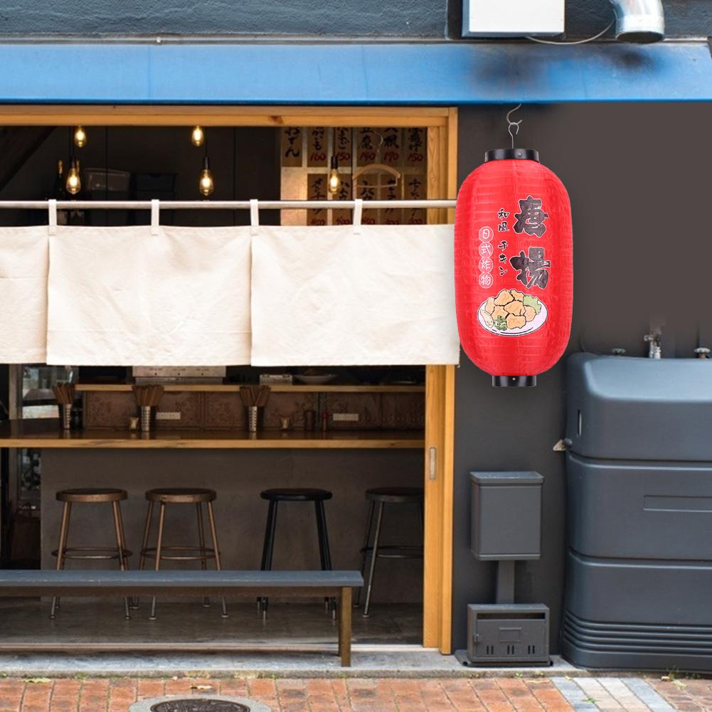2Pcs Japanese Restaurant Pub Home Decoration Supplies Restaurant Bar Lantern Festival Hanging Supplie