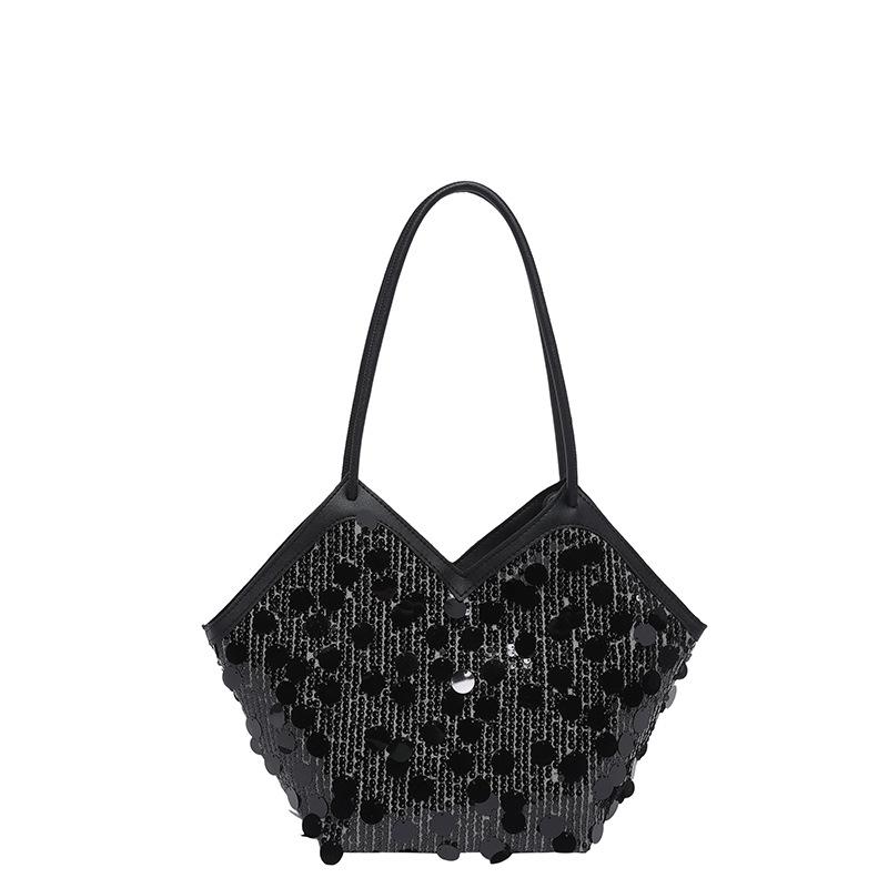 Women's Lux Sequin Shoulder Bag - 2026 Summer Collection
