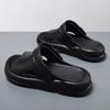 Fashion Beach Men's Shoe Soft Sabot High Quality Fashion Designer Slides Luxury Rubber Low Price Eva Trend 2025 Elegant Fun Male Slipper
