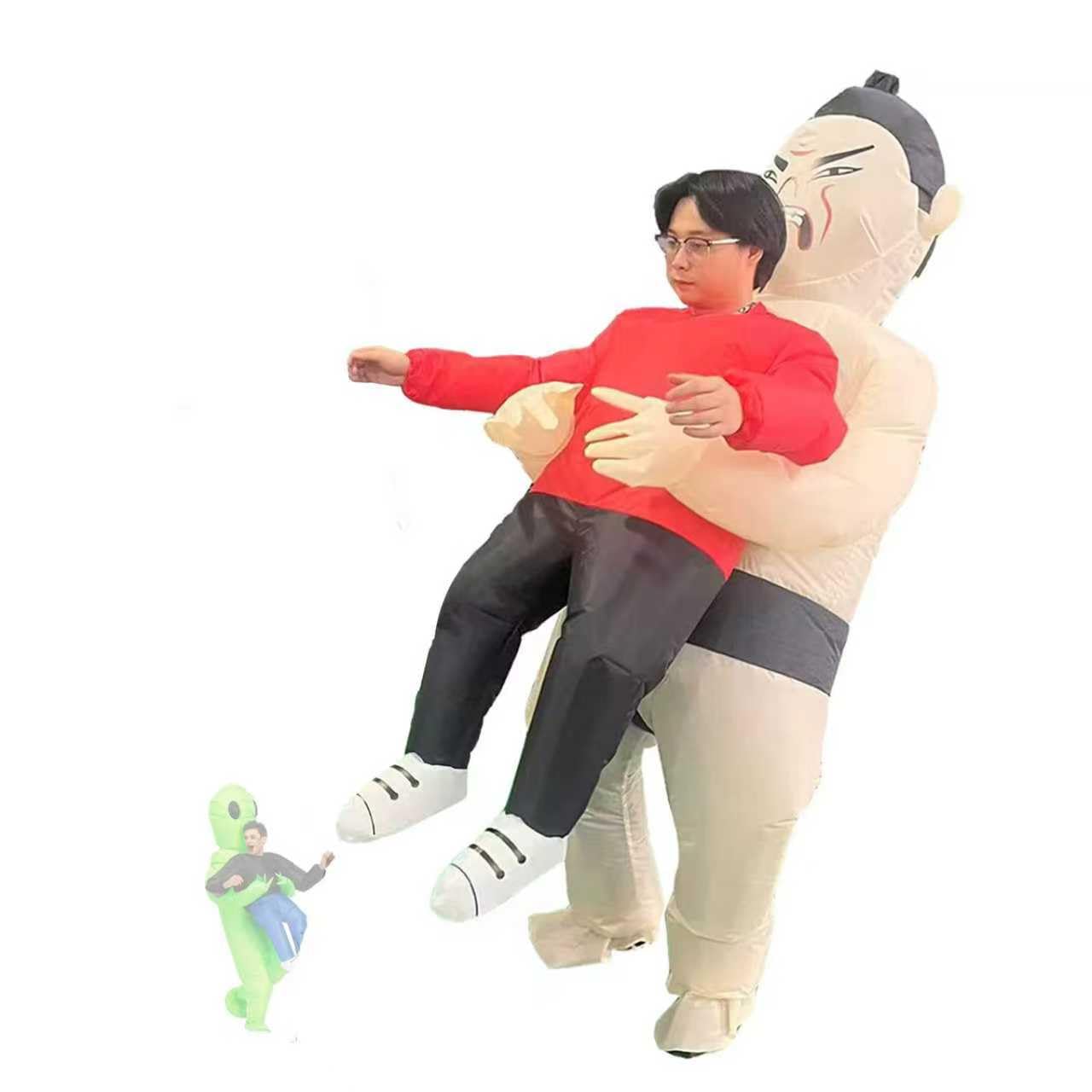 

Взрослый надувной костюм кигуруми для косплея для школьных и праздничных вечеринок [BKLSOCUTE] Хэллоуин, Рождество, Фестивали,