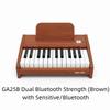 2537 Tasten Kinderklavier Berührungsempfindlich 22 mm Standardtastatur Elektronische Klaviertastatur Holz Professionelles Mini-Klavier