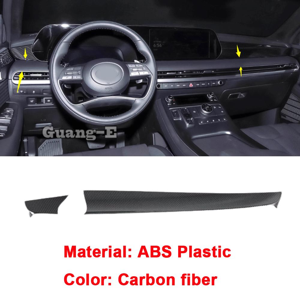 For Hyundai Palisade ABS Dashboard Trim Front Air Condition Outlet Frame Armrest Vent Gear Seat