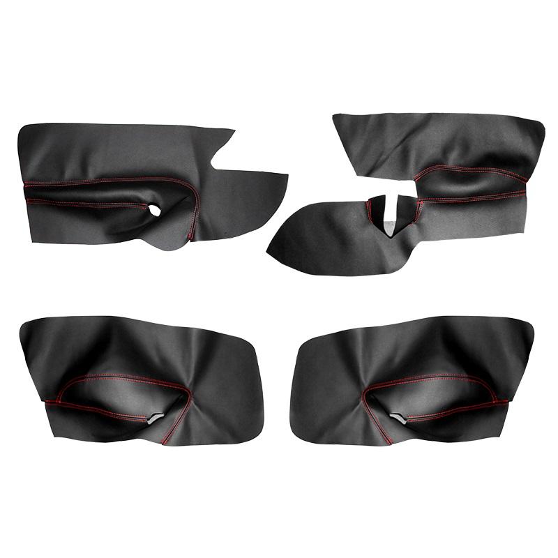 Rechtslenker Mikrofaser Leder Tür Armlehne Abdeckung Für VW Golf 5 Jetta 2005 - 2008 2009 Auto Tür Panel Abdeckung aufkleber Trim