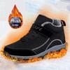 Waterproof Snow Boots Men's 2025 Winter Suede Fur Warm Cotton Shoes Outdoor Anti Slip Thicken Hiking Travel Mountaineering 48