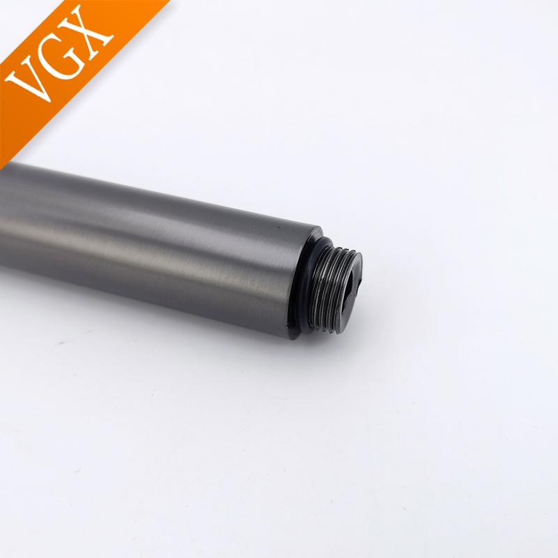 VGX Round Shower Extension Rod Shower Bracket 40cm  Shower Extender Gray Extension Tube Extra Extend Tube Bathroom Accessories