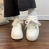 Spring new must-have little white shoes women's original design platform casual board shoes versatile chic sports women's shoes