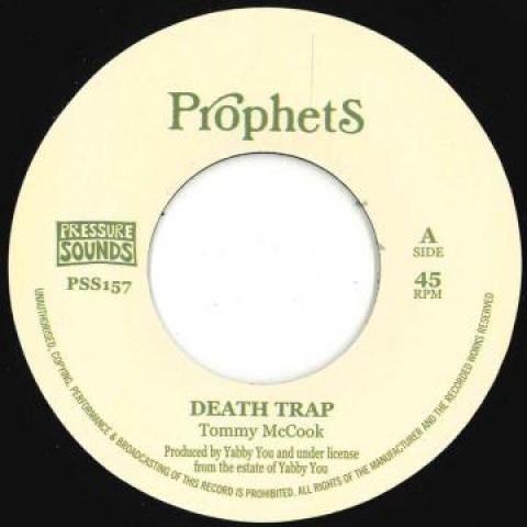 

7inch Record TOMMY MCCOOK - Death Trap / Living Style PSS157 Pressure Sounds 197- UK Reggae, Ska & Dub Used