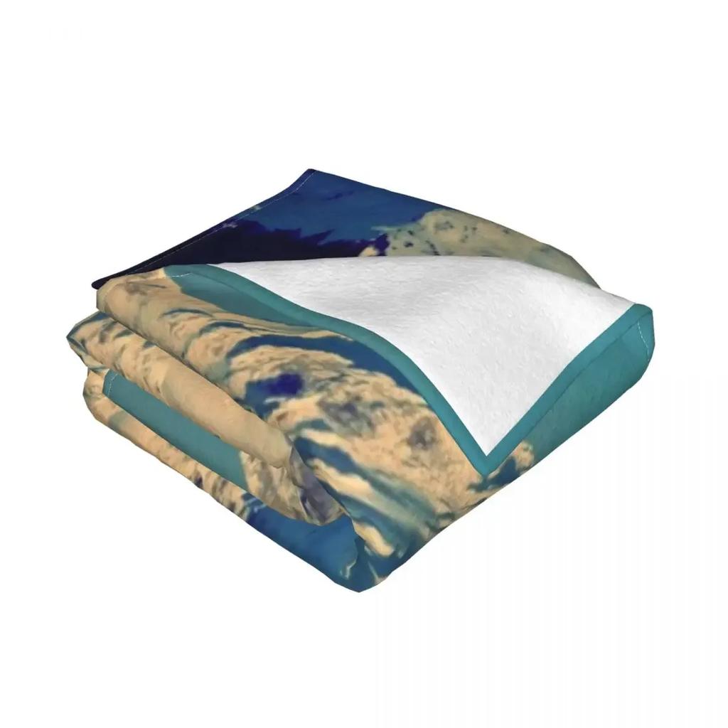 MT. HOOD - AT TWILIGHT Throw Blanket Nap Decorative Dorm Room Essentials Picnic Blankets