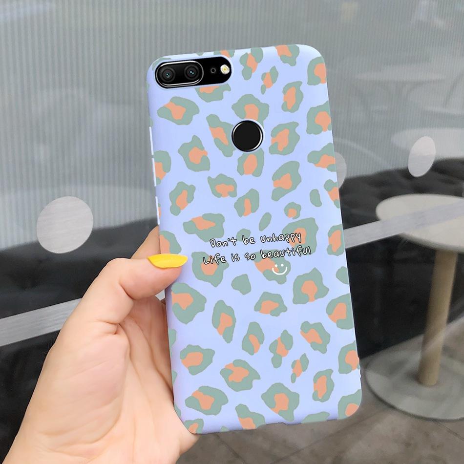 Cute Cartoon Phone Case For Honor 9 Lite LLD-L21 Candy Color Soft Silicone Back Cover For Honor 9 STF-L09 Funda Honor9 9Lite
