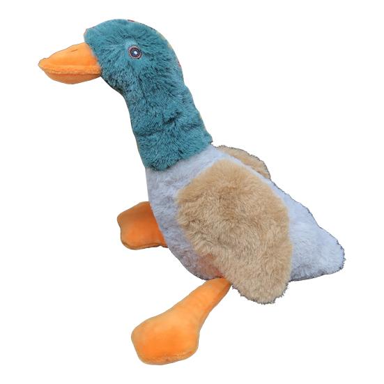 Jucărie de pluș pentru câini Interactivă Scârțâitoare Animal de pluș Jucărie Moale Rățușcă Iepure Măgar Câine Jucărie de ros pentru Rozătoare Puternice Câini Mici Medii Mari Iubitori de Aducere