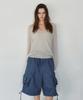 CITTA Double Layered Vneck Tube Top Knit Set_Ctk258(5Color)