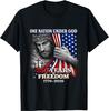 One Nation Under God 250 Years Freedom Patriotic T-Shirt