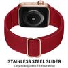Adjustable Nylon Loop Strap For Apple Watch Series Ultra 11 10 9 8 7 46mm 45mm 41mm Fabric Strap For Iwatch 6 5 4 SE 44mm 40mm