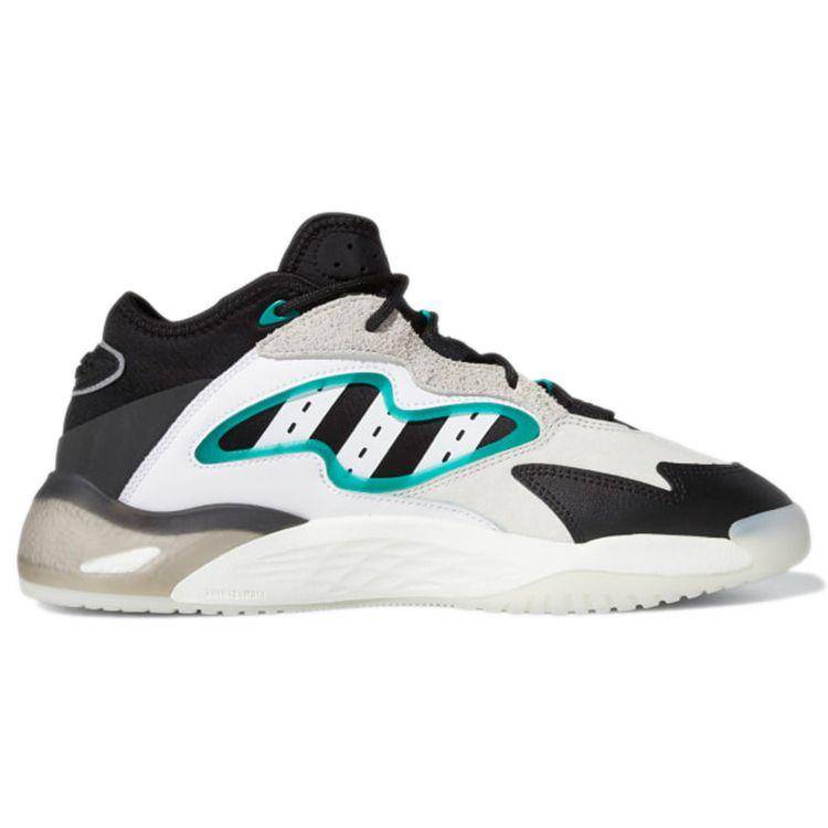 Adidas Streetball 2 Hvit Svart Glory Green Unisex Sneakers Skyhvit Kjerne-Svart H67357