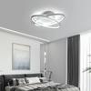 New Creative Rings Modern Led Ceiling Light For Living Room Bedroom 48w/70w/85w Home Indoor Led Ceiling Light Fixture AC90V-260V