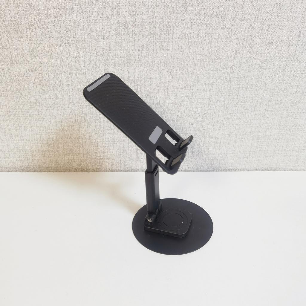 Stojan na stolní mobilní telefon pro IPhone IPad Motorola Samsung Nastavitelný stolní držák na tablet Univerzální stolní stojan na mobilní telefon