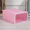 6/12 White Shoe Boxes and Shoe Cabinets, Foldable Dustproof Storage Boxes, Stackable Flip Boxes, Shoe Box Storage Supplies