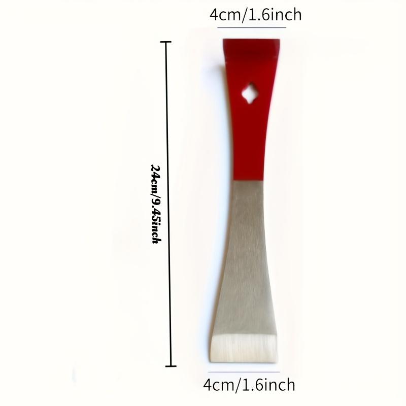 2pcs Stainless Steel Beehive Scraper Tools - Manual Beekeeping Equipment for Hive Inspection, Frame Maintenance & Pest Removal - Beekeeping Supplies