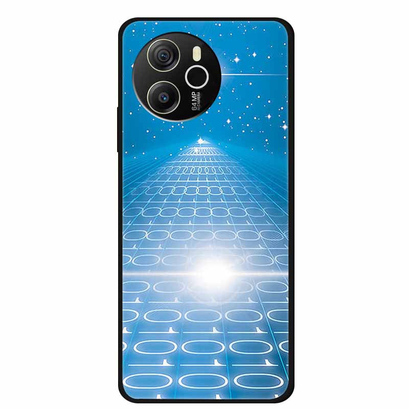 Para Funda Blackview Shark 8 Original Silicona Suave TPU Fundas de Teléfono Cubierta Trasera Para Blackview Shark8 Protector Moda Planeta Coque