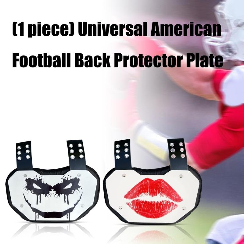Light Weight Football Back Guard Protective Gear For Athletes Flexible With Ergonomic Curvature During Sports Activity