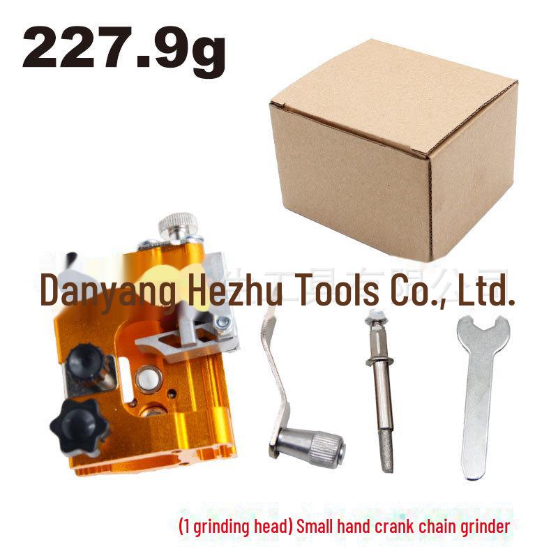 

Портативный электрический станок для заточки цепных пил с ручным приводом и шлифовальной головкой