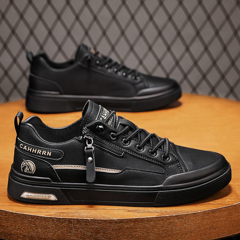 CYYTL Herrenschuhe Skateboard-Sneakers Casual Tennis Outdoor Leder Wandern Sport Laufen Plateau Slipper Designer Luxus Sommer