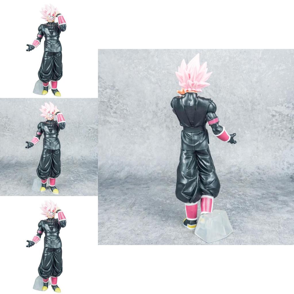 Dragon Ball Super Saiyan Rose Pvc Figure With Spinning Pose For Collectors And Display