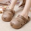 Casual Girl Shoes Pvc Flat Sandals For Summer And Spring Outdoor Wear