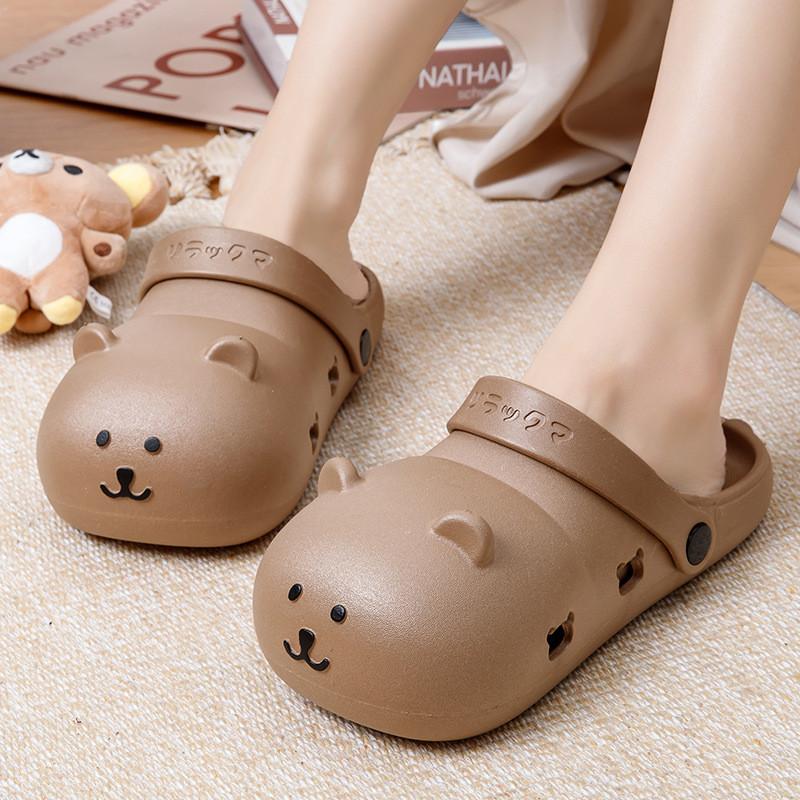 Casual Girl Shoes Pvc Flat Sandals For Summer And Spring Outdoor Wear