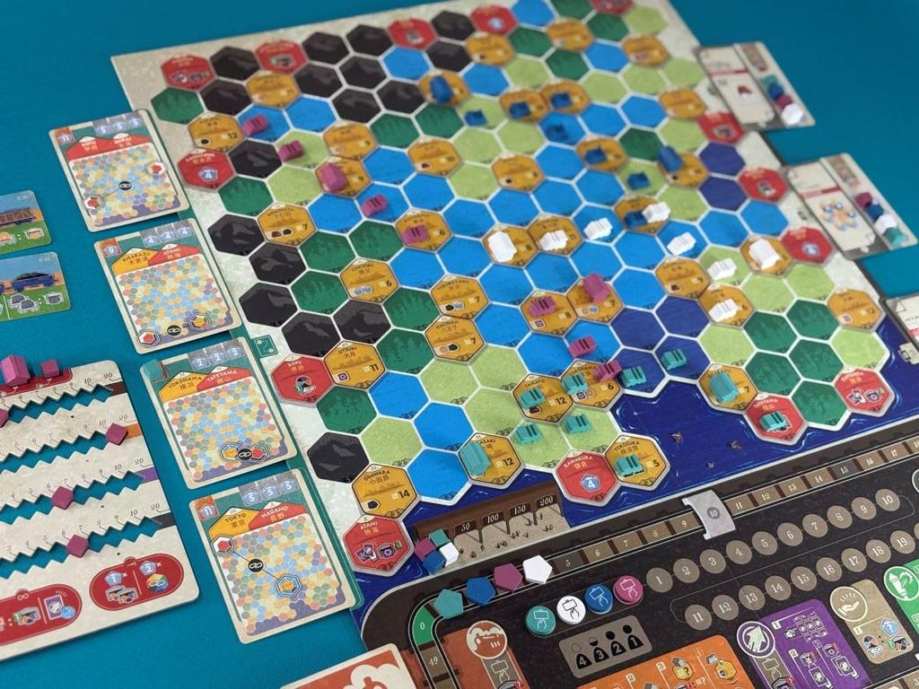 Arclight Railway Boom Ages Board Game (2-4 Players, 60-120 Minutes, 14+)