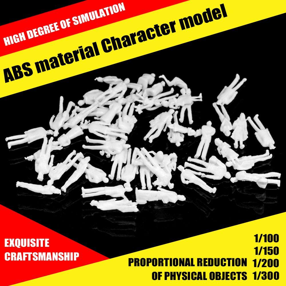 Human Scale Hnadmade White Miniature Figures Architectural Models People Figures Scale Model