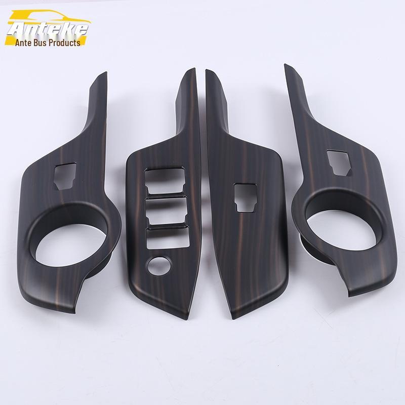 Compatible 18 CHR Power Window Switch Trim - Armrest Sticker Car Accessory