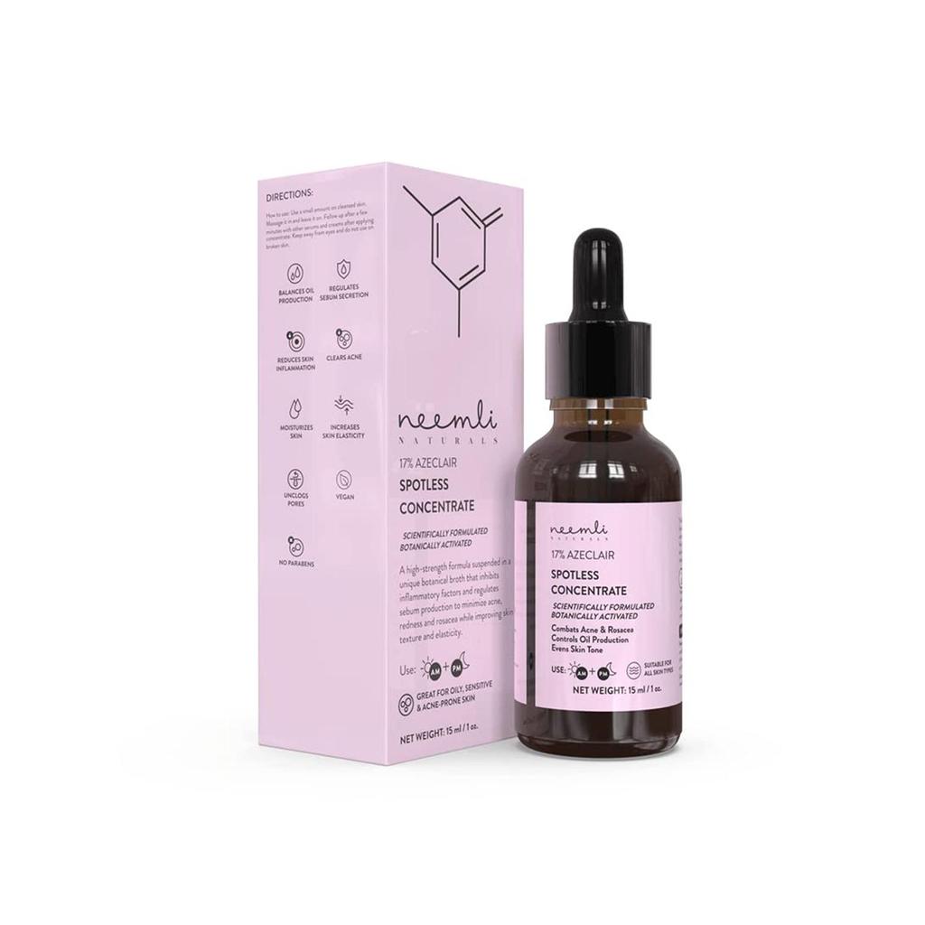 Neemli Naturals 17 % Azeclair Spotless Concentrate Serum spendet der Haut Feuchtigkeit