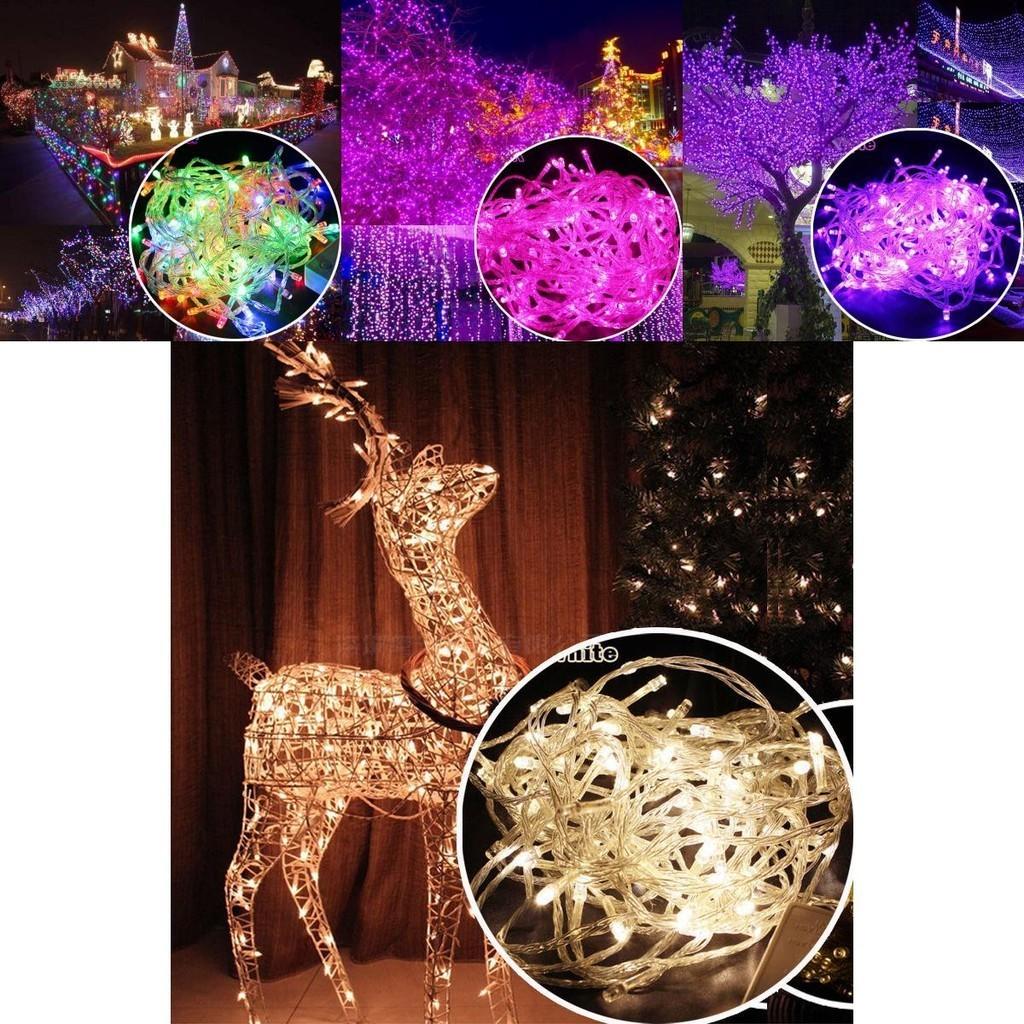 Enchanting 10m 100 Led Christmas Fairy String Light For Magical Outdoor Decor